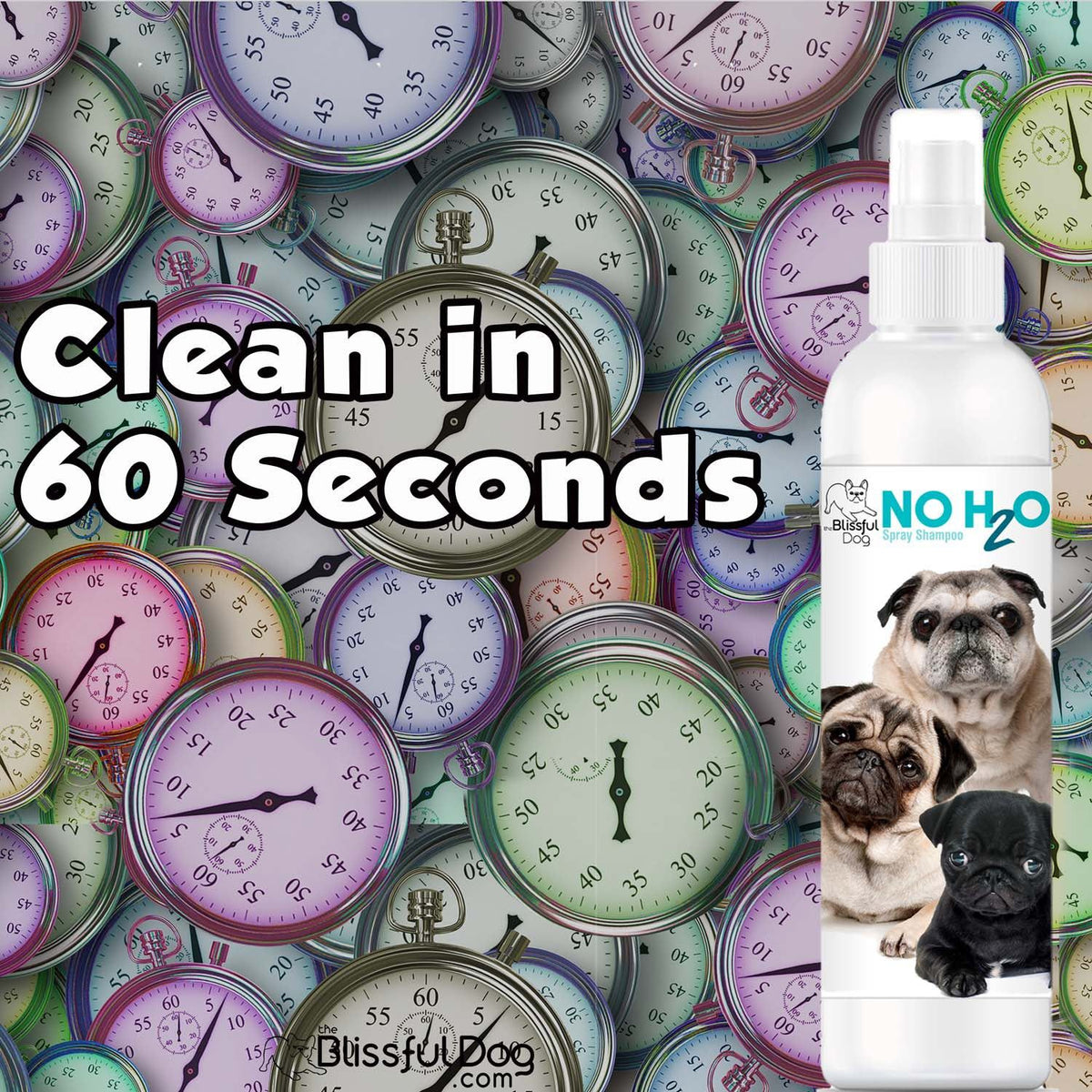 No H20 Spray Pet Shampoo