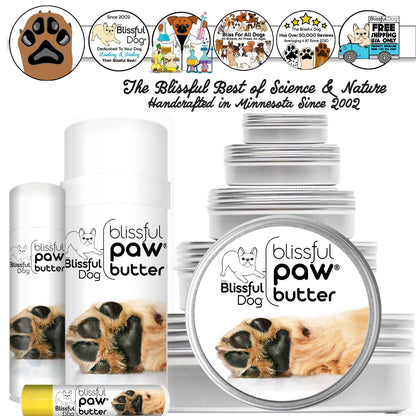Blissful Paw® Butter Moisturizes Rough, Dry Paw Pads