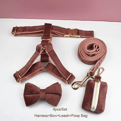 Dusty Pink Velvet Set