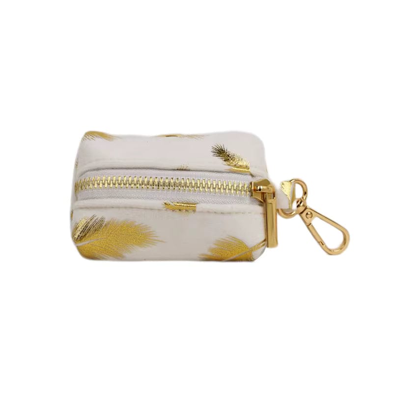 Ivory Gold Leaf Velvet Set