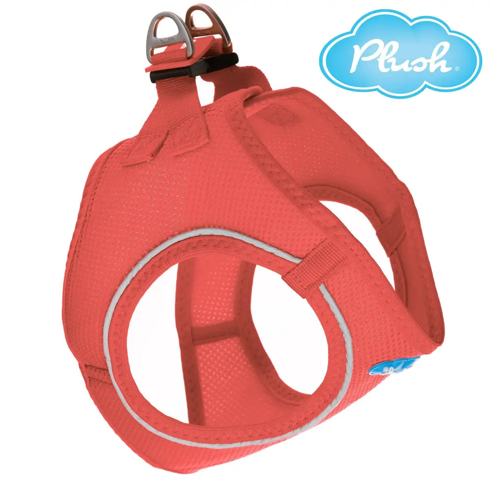 Plush Step In Air Mesh Harness - BubbleGum Pink