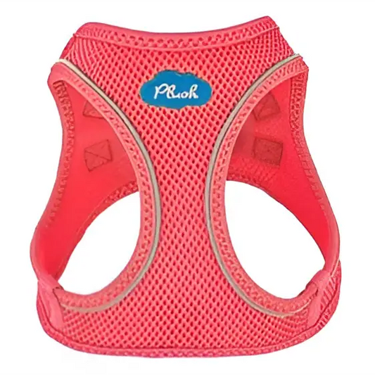 Plush Step In Air Mesh Harness - BubbleGum Pink